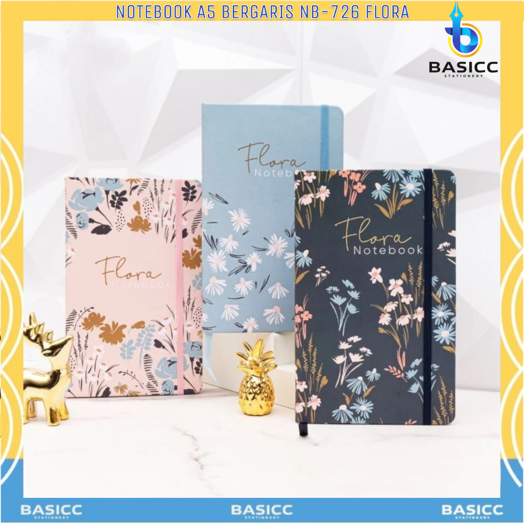 

Joyko Buku Catatan Bergaris A5 Notebook NB-726 Flora