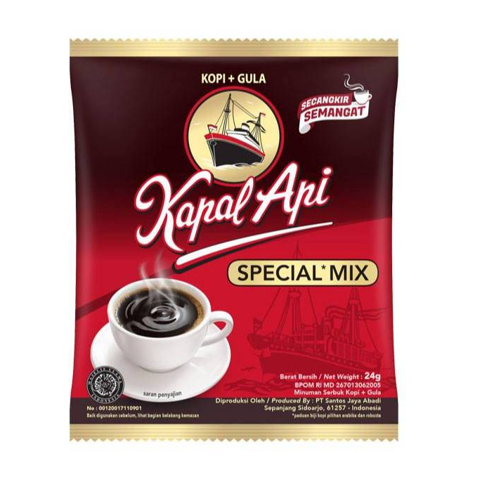 

Kapal Api Special Mix (Kopi + Gula) (Sachet)