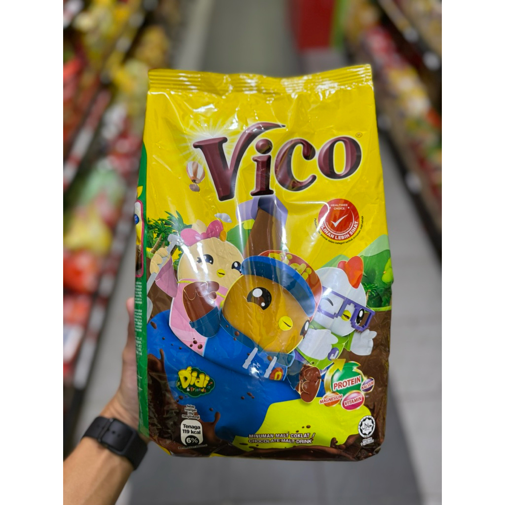 

Vico coklat malt chocolate malt kemasan 1.8kg / 1.3kg / 800gr