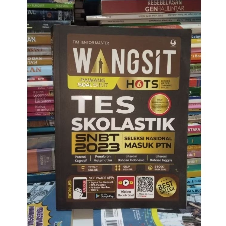 original buku wangsit tes skolastik snbt 2023