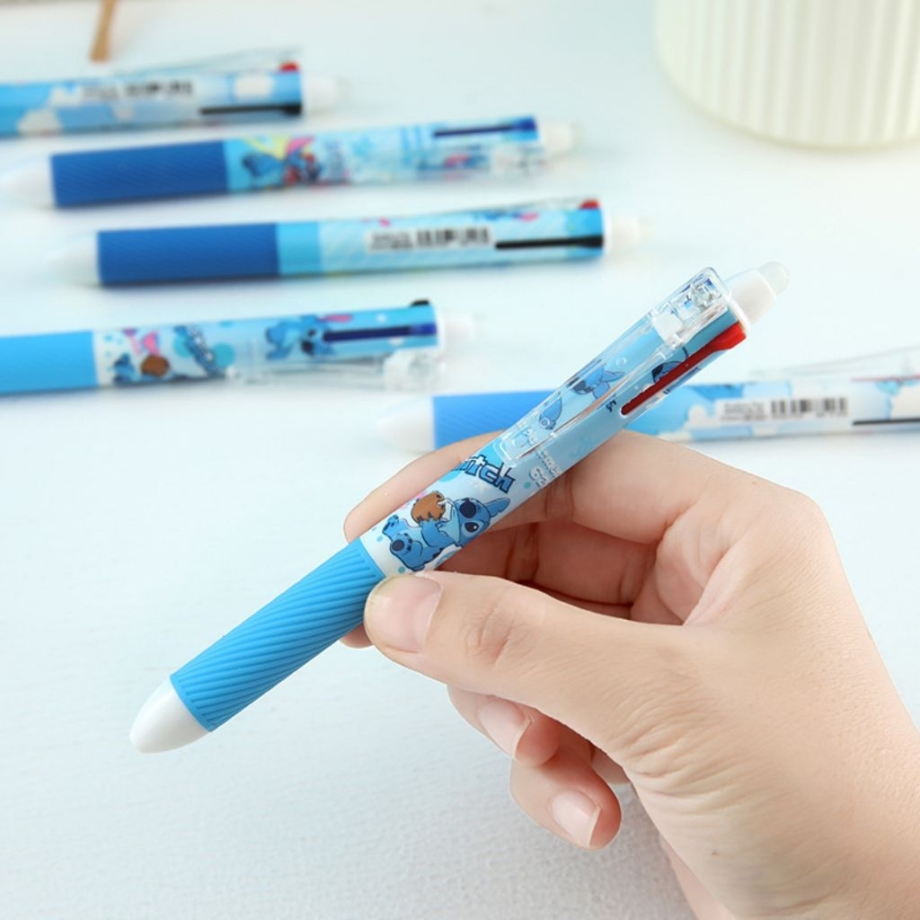 

Pena Disney Stitch Pen Hapus Lilostitch 3 Warna Tinta