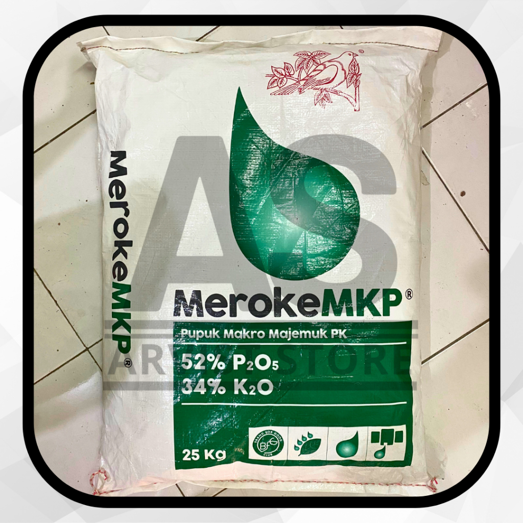 INSTAN BANDUNG - Pupuk MEROKE MKP 25 Kg Kemasan Pabrik Mono Kalium Phosphate Hidroponik