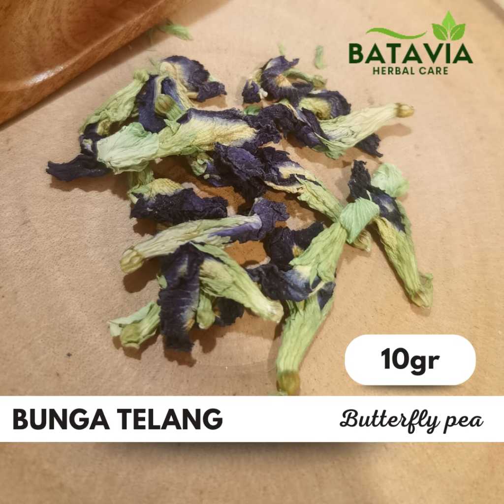 

Teh Bunga Telang Butterfly Pea Premium Flower Blue Tea