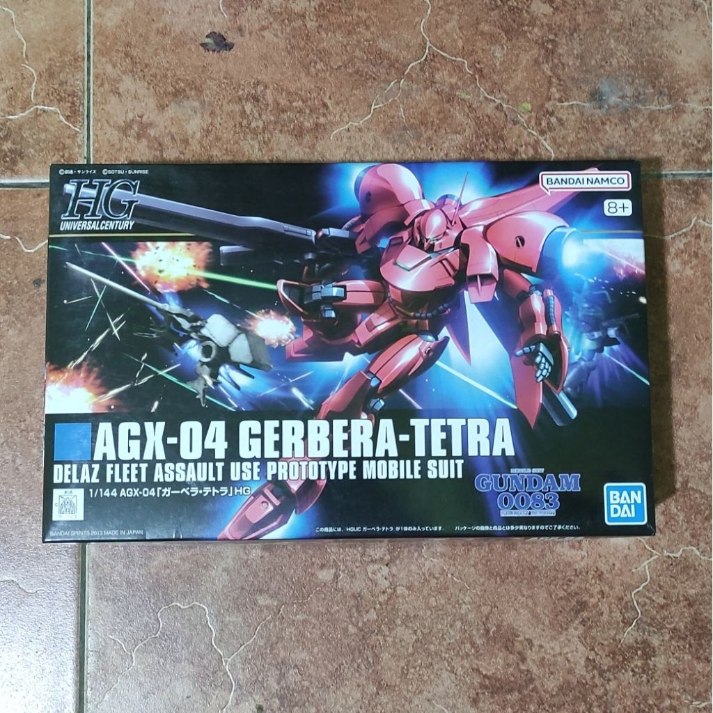 BANDAI MODEL KIT HG GERBERA TETRA