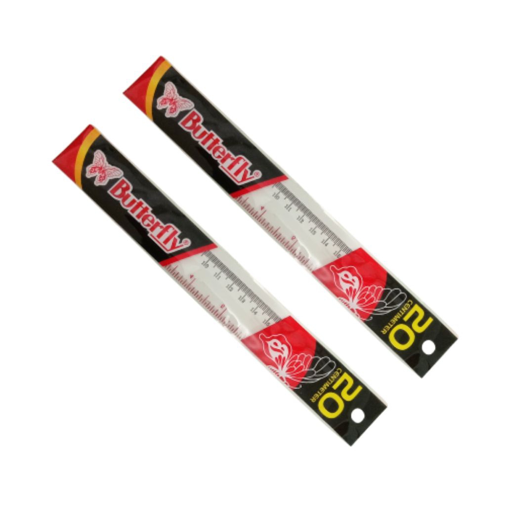 

[YOBANA] BUTTERFLY PENGGARIS PLASTIK ROL PLASTIK 20CM DAN 30CM