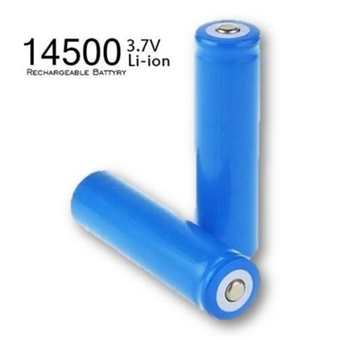 Batre Baterai 14500 3,7V Baterai AA 3.7Volt isi ulang Cas Charge