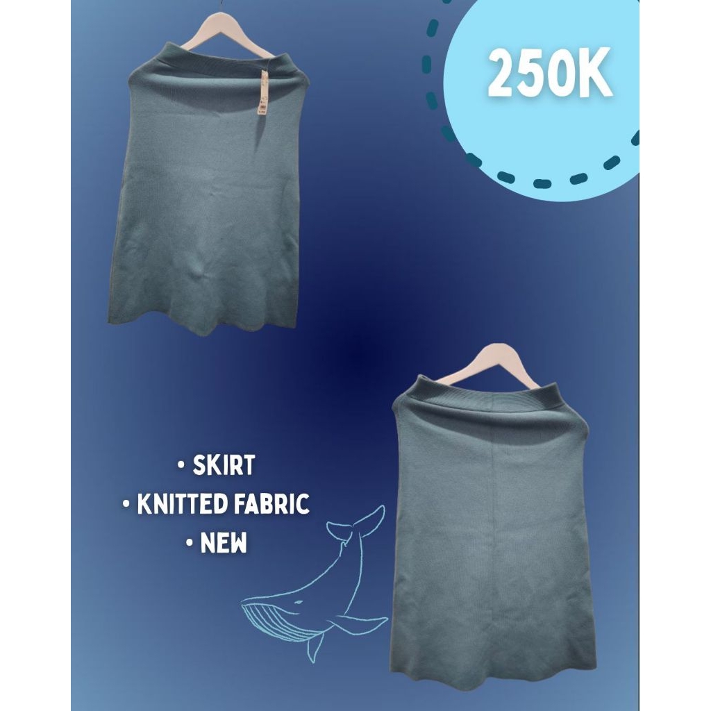 rok rajut wanita uniqlo