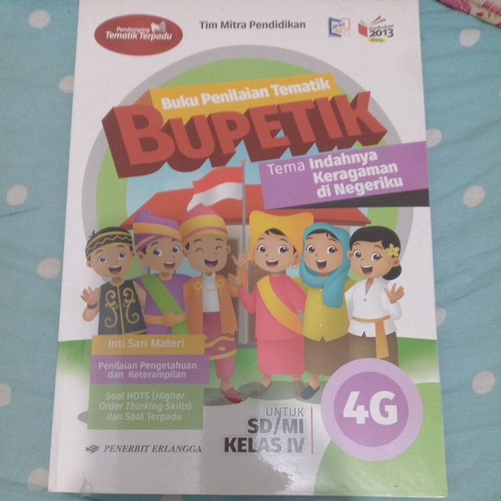Buku Penilaian Tematik Bupetik Kelas 4 SD