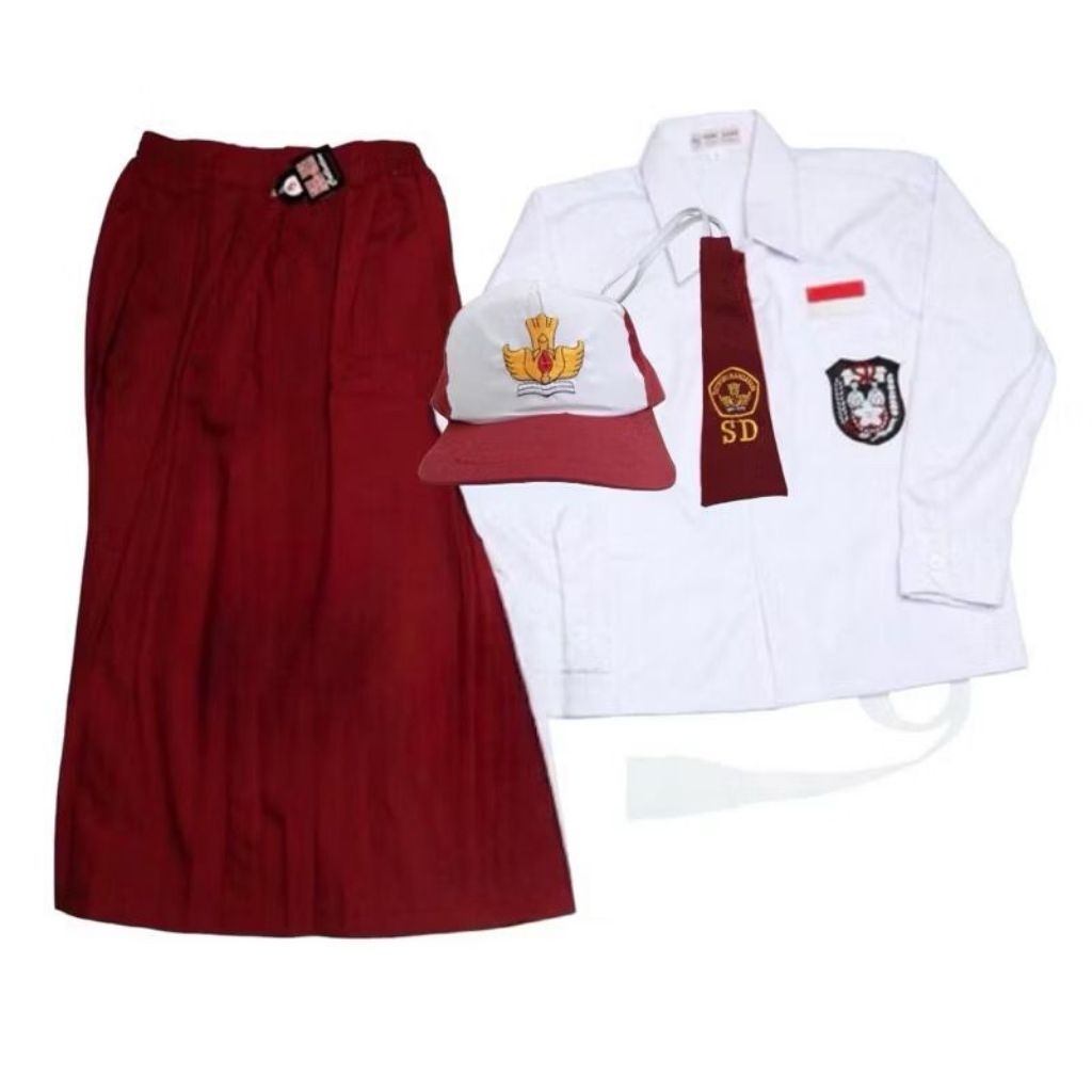 SERAGAM MERAH PUTIH SD