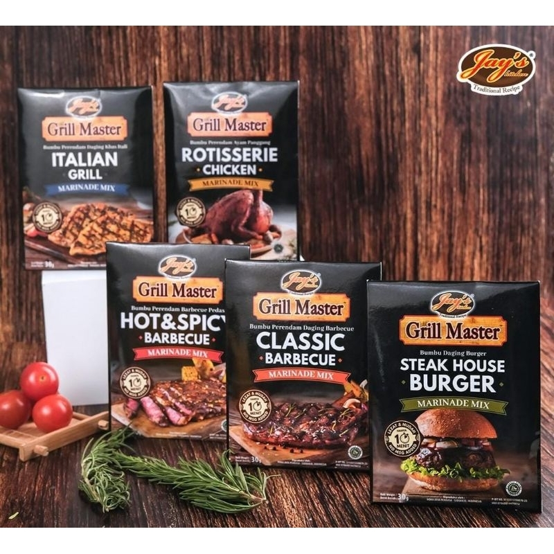 

[oddsolshop] pekanbaru/Jay's Grill Master / Bumbu Masak