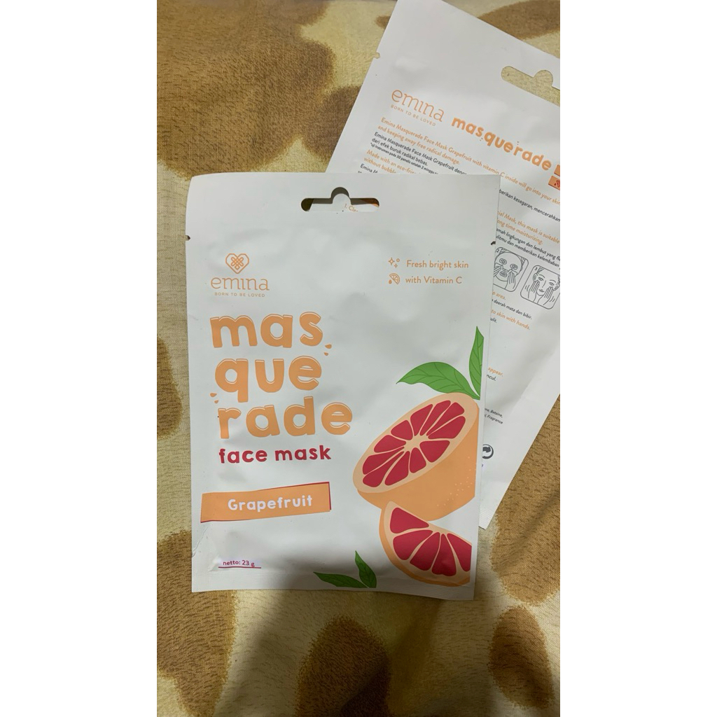(Grosir) EMINA SHEET MASK MASQUERADE