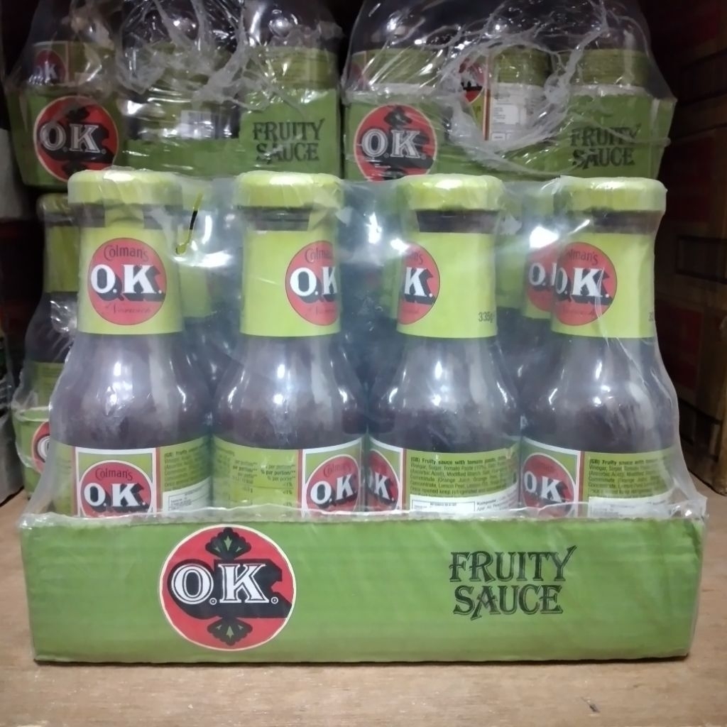 

ok fruity sauce colman 335 gr [ 1 karton = isi 12 pcs ]
