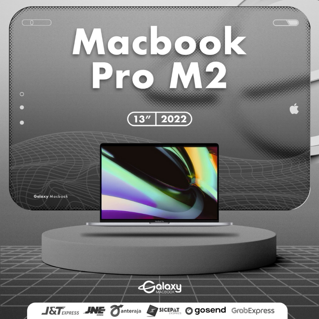 MacBook Pro Chip M2 2022 13 inch Second/New Original Bergaransi