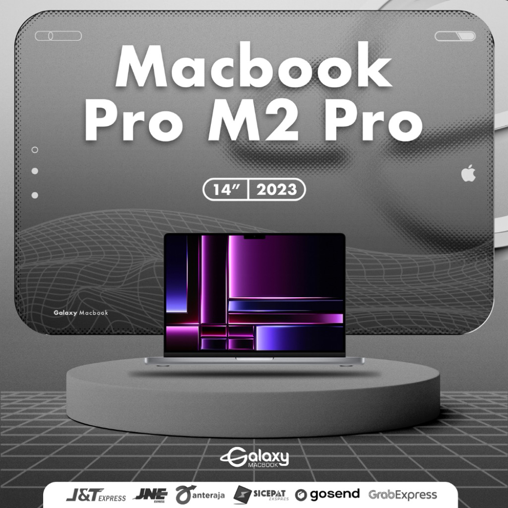 MacBook M2 Pro 14 inch 2023 14 inch Second/New Original Bergaransi