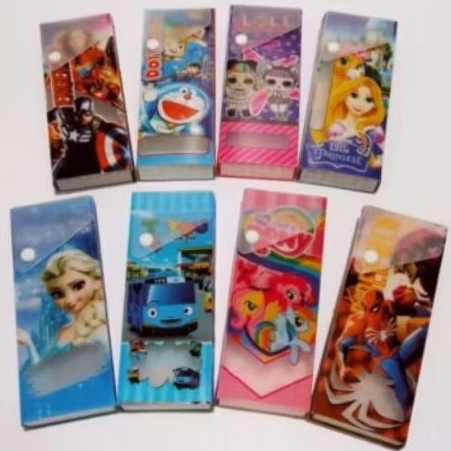 

tempat pensil mika case kancing serot (grosir 6pcs)