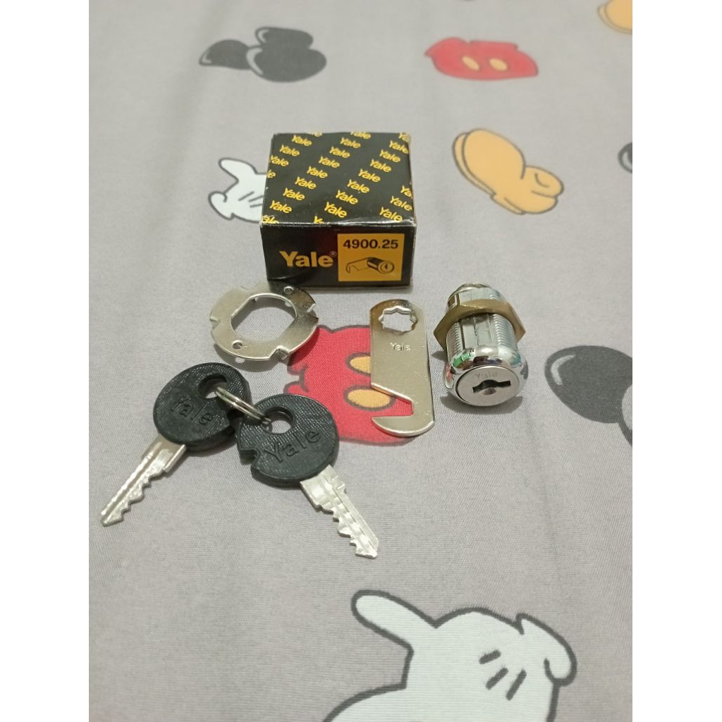 kunci laci yale 4900.25/camlock yale original