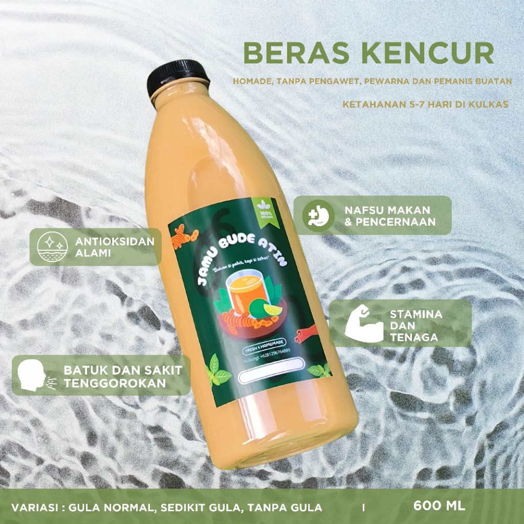 

Jamu Beras Kencur Minuman Herbal Alami Kesehatan
