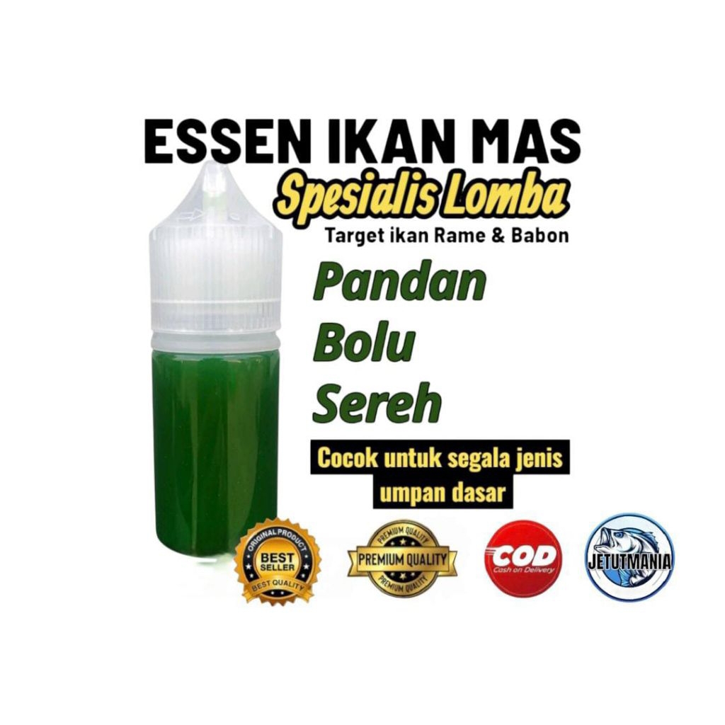 Essen ikan mas pandan bolu sereh essen ikan mas harian essen ikan mas lomba essen ikan mas kilogebru