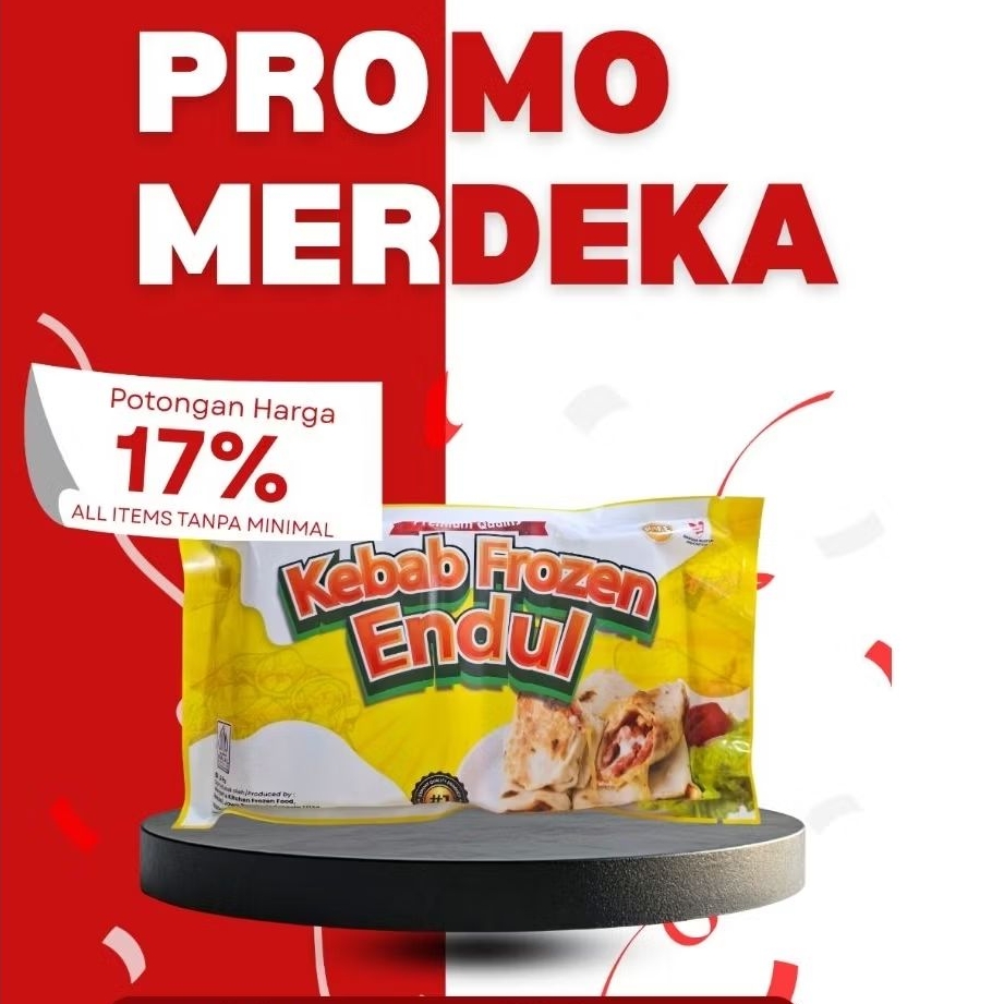 

Kebab Premium Frozen Endul Full Daging isi 5 Original | Keju | Mozzarella