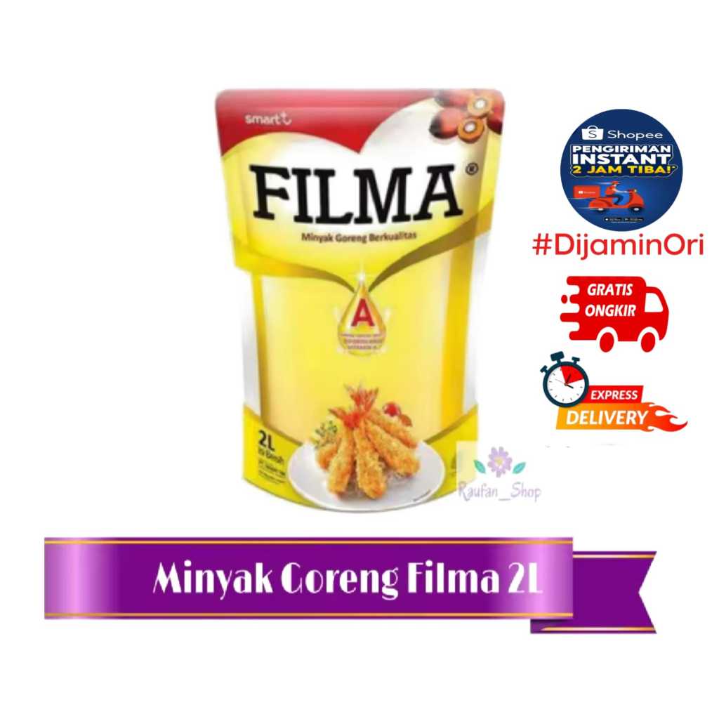 

Minyak Goreng FILMA Kemasan 2Liter Promo (LANGSUNG KIRIM)