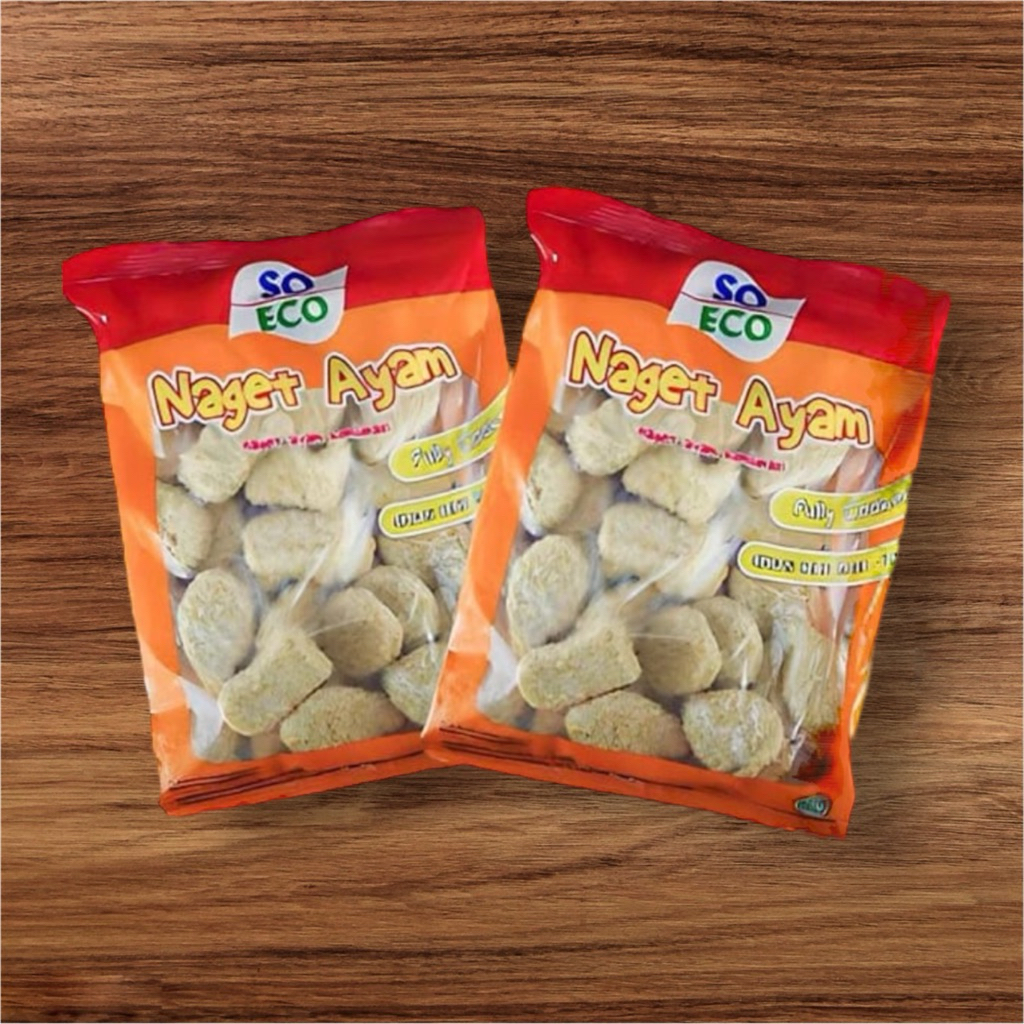 

Naget Ayam So Eco Kemasan 500gram dan 1kg
