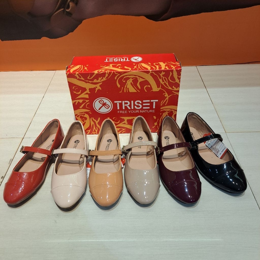 Sepatu flat wanita TRISET