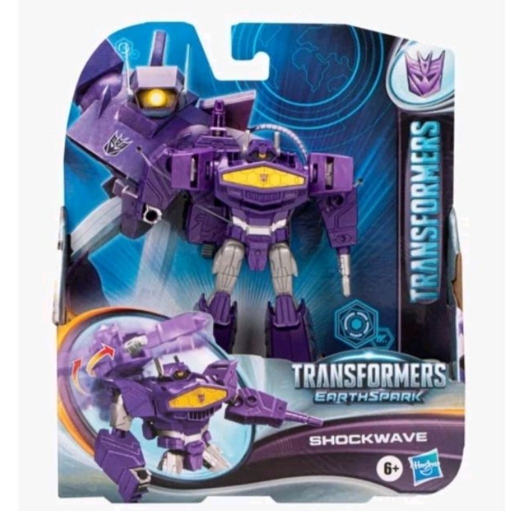 Transformers EarthSpark Warrior Shockwave