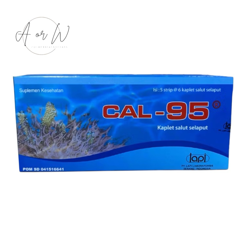 CAL - 95 BOX ISI 30 / SUPLEMEN CALSIUM VITAMIN