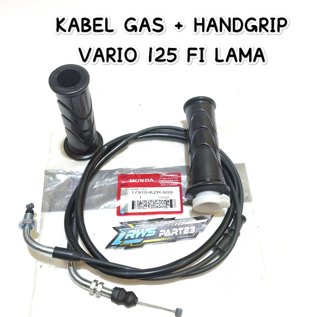 KABEL GAS + HANDGRIP KZR VARIO 125 LAMA/OLD