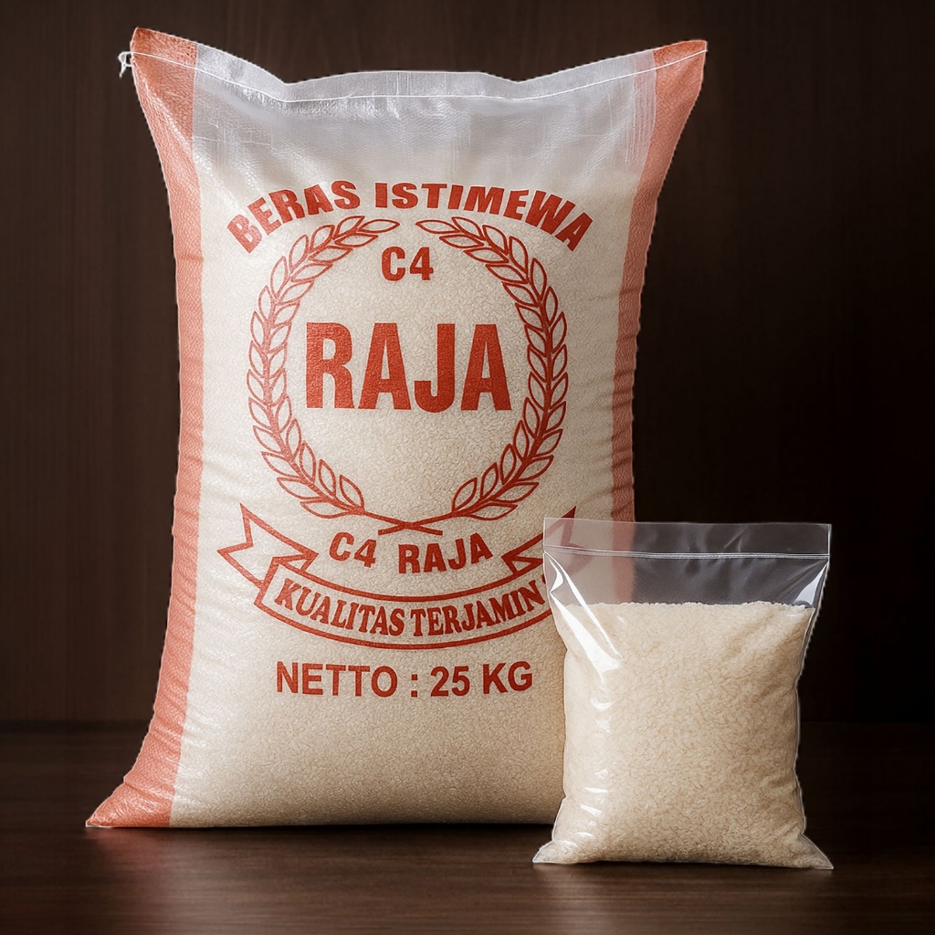 

Beras C4 Merah, Asli Pulen - Kualitas Premium. 1 Kilogram