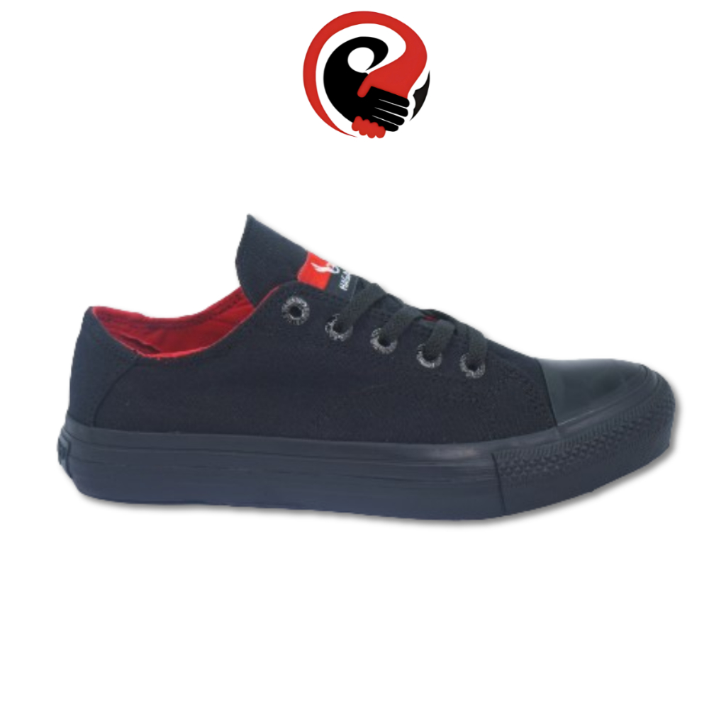 Sepatu Hagamo Orion Low Allblack (Unisex)
