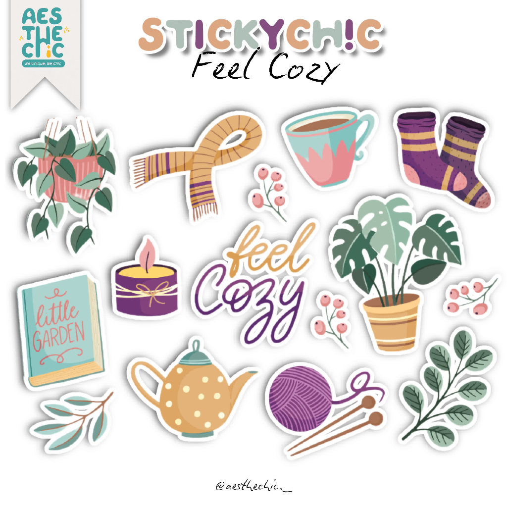 

Stiker Pack Cute Bunga Waterproof Anti Air untuk Freebies Buku Journal Casing Phone Aesthechic