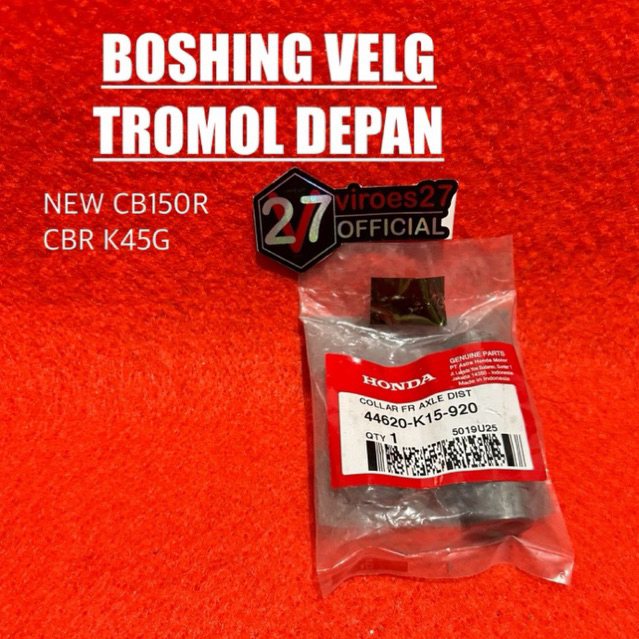 Boshing Tromol Velg Depan New Cb150r / CBR K45G N