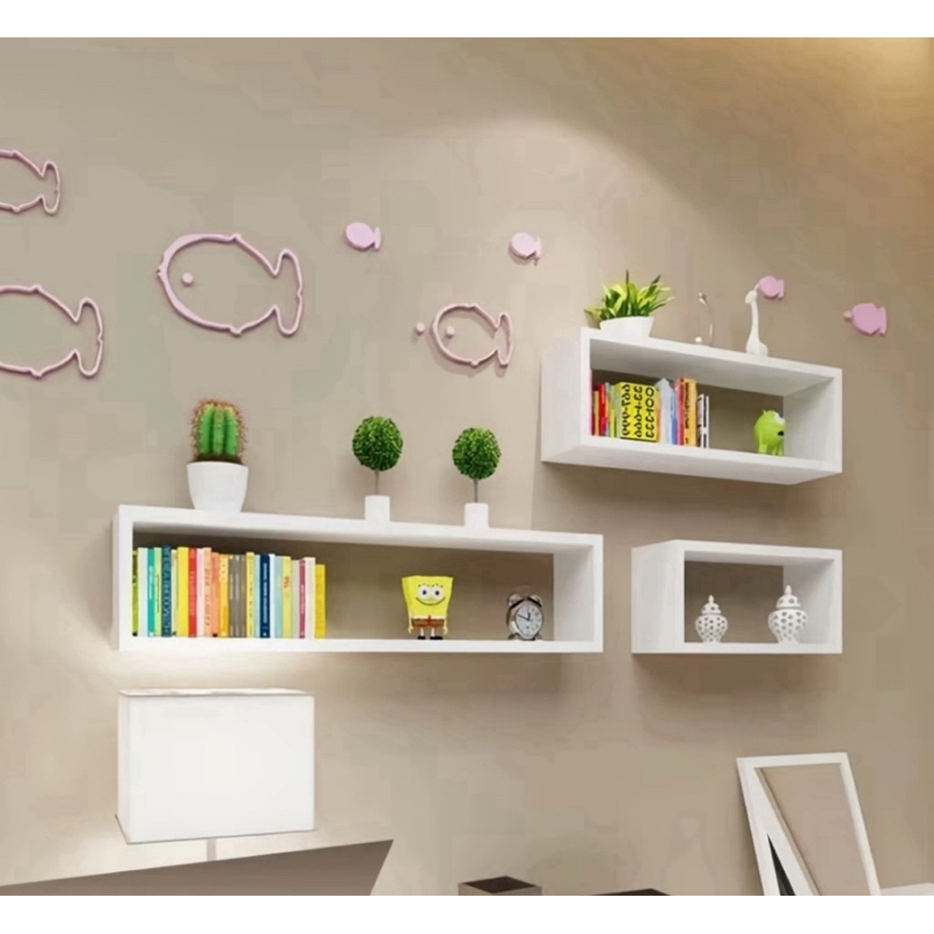 Rak Ambalan Minimalis Dinding Kayu Jatilanda 2cm Tebal 12cm Lebar Garansi Pengiriman Tahan Lembab Di