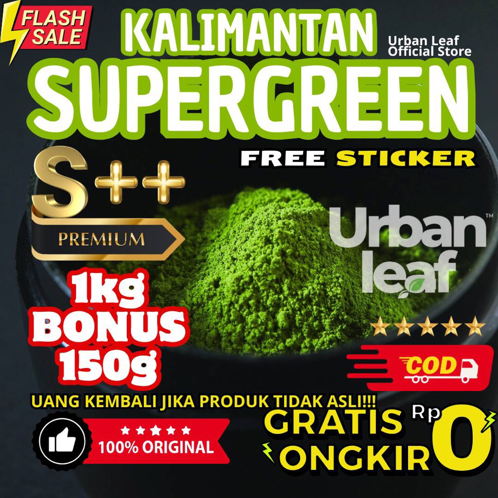 

URBAN LEAF BUBUK KERAKATOOMS PURRLLIIE A+ DAN BUBUK PURRLLIIKSS+ PROMO