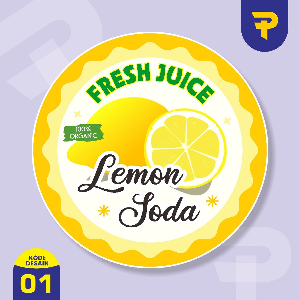 

stiker es juice stiker lemon stiker es