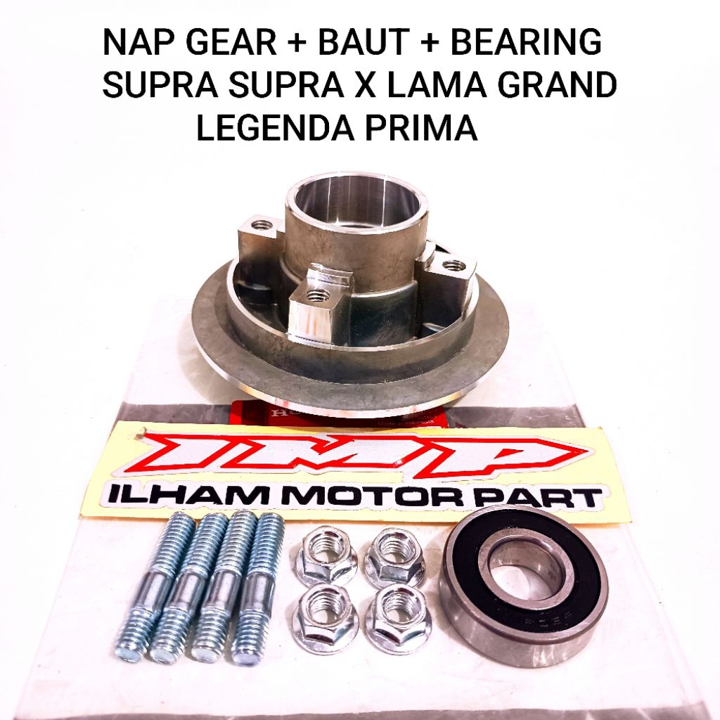 NAP GEAR + BAUT + BEARING SUPRA SUPRA X LAMA GRAND LEGENDA PRIMA