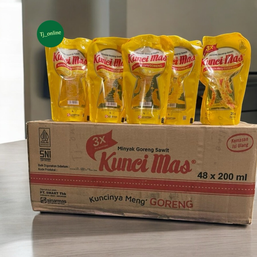 

kuncimas 48 x 200ml ( 1 DUS ISI 48 )