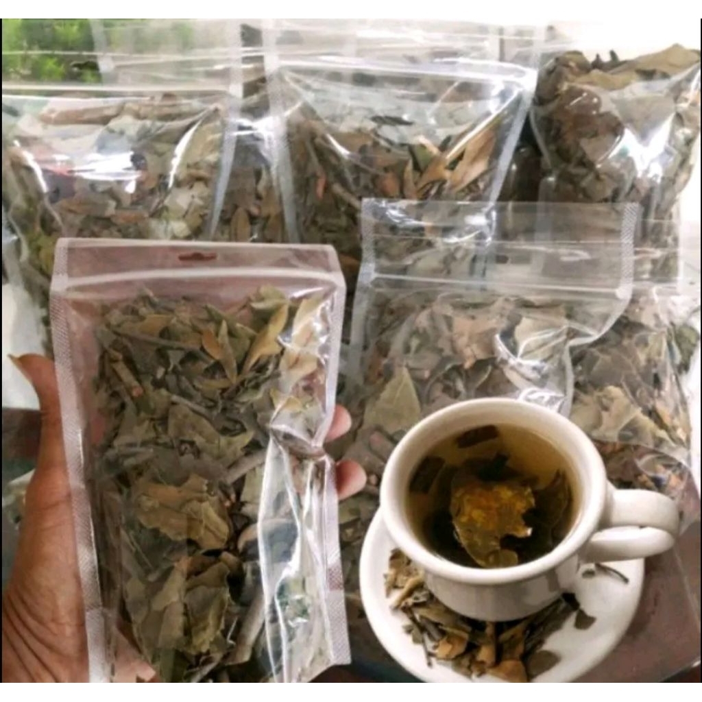 

benalu teh hijau herbal asli Indonesia berat 500 gram