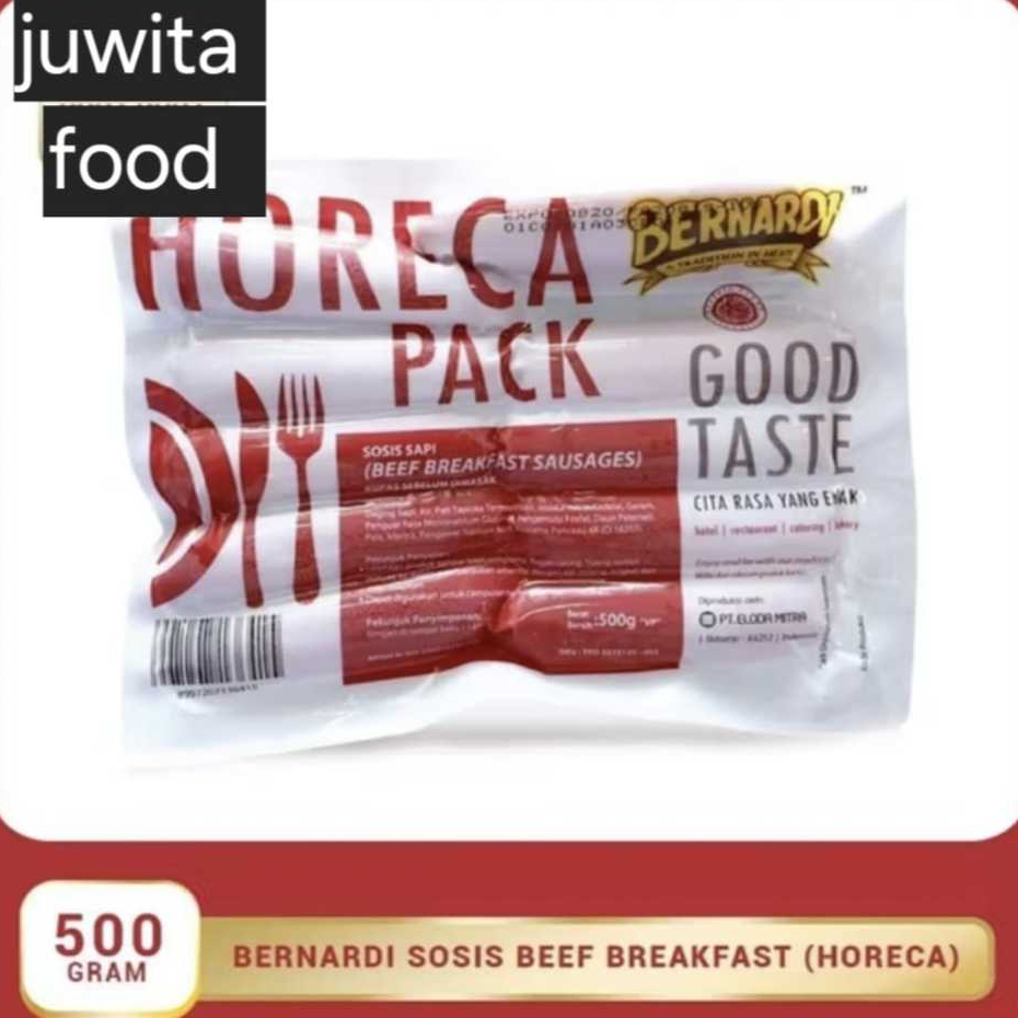 

BERNARDI SOSIS BEEF BREAKFAST 500G