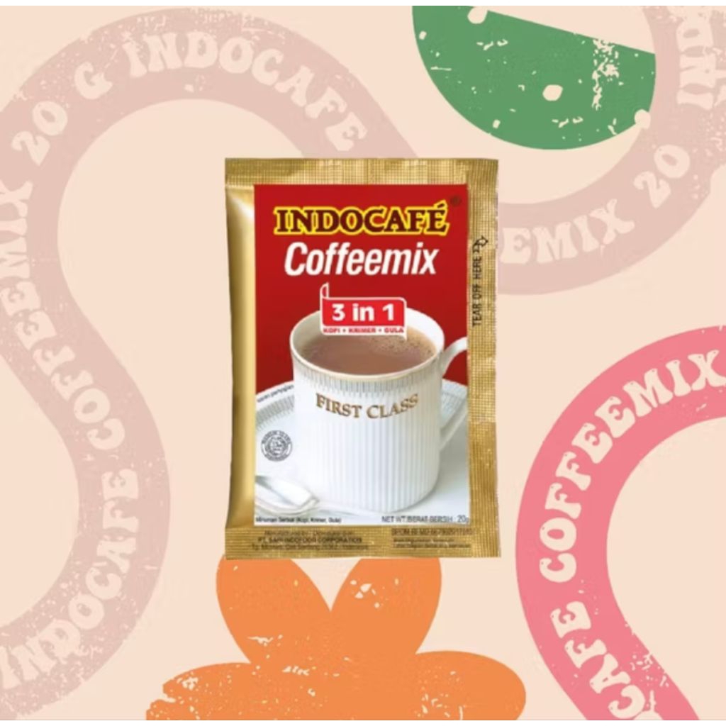 

INDOCAFE COFFE MIX 1RENCENG ISI 10PC