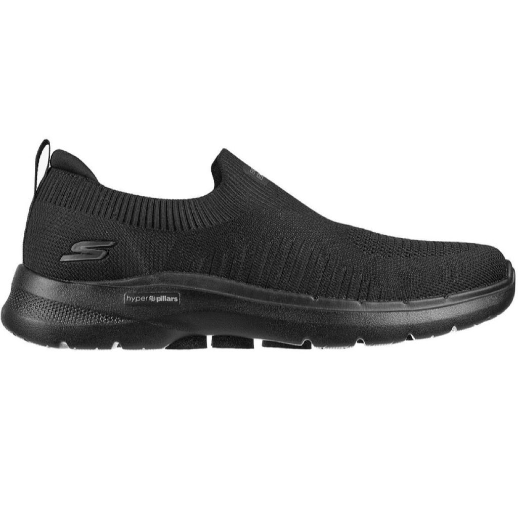 [Baca desc] SALE murah diskon SKECHERS GO WALK 6 WITH BOX 100% ORIGINAL black slip on men sepatu pri