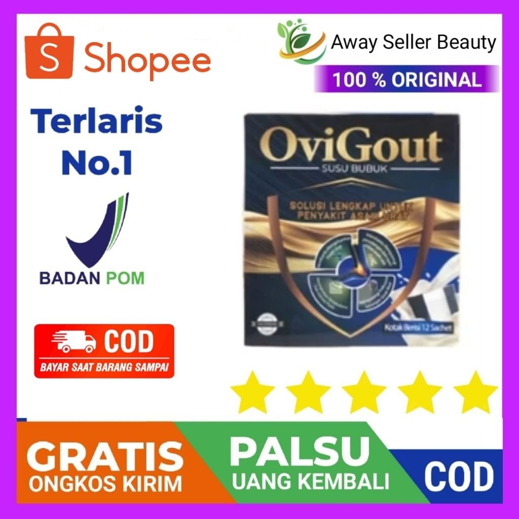 

OVIGOUT SUSU ORIGINAL ATASI NYERI SENDI ASAM URAT