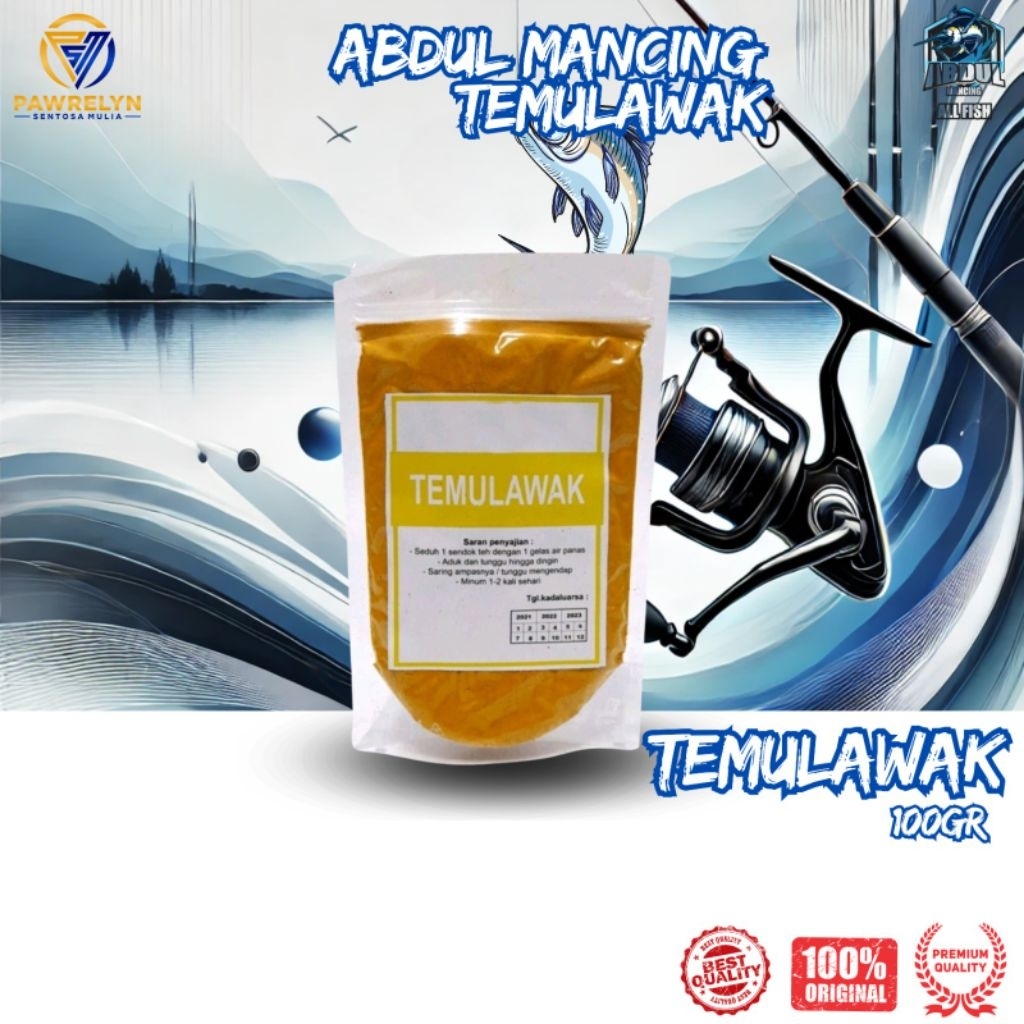 

Abdul Mancing - Serbuk Temu Lawak Murni Tanpa Campuran Apapun