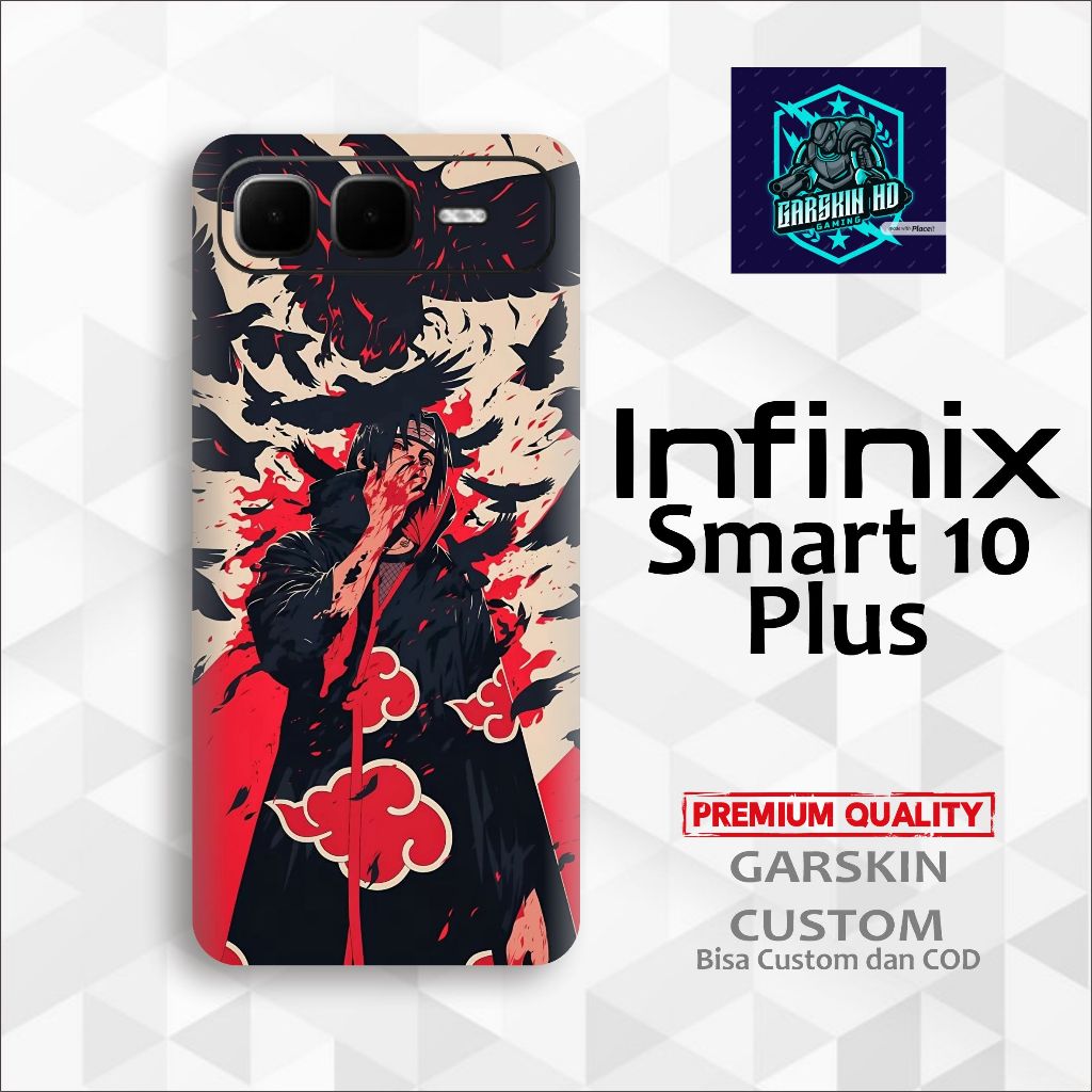Premium Garskin Stiker / Case Stiker Infinix Smart 10 Plus Pilih Variasi GET 2 PCS