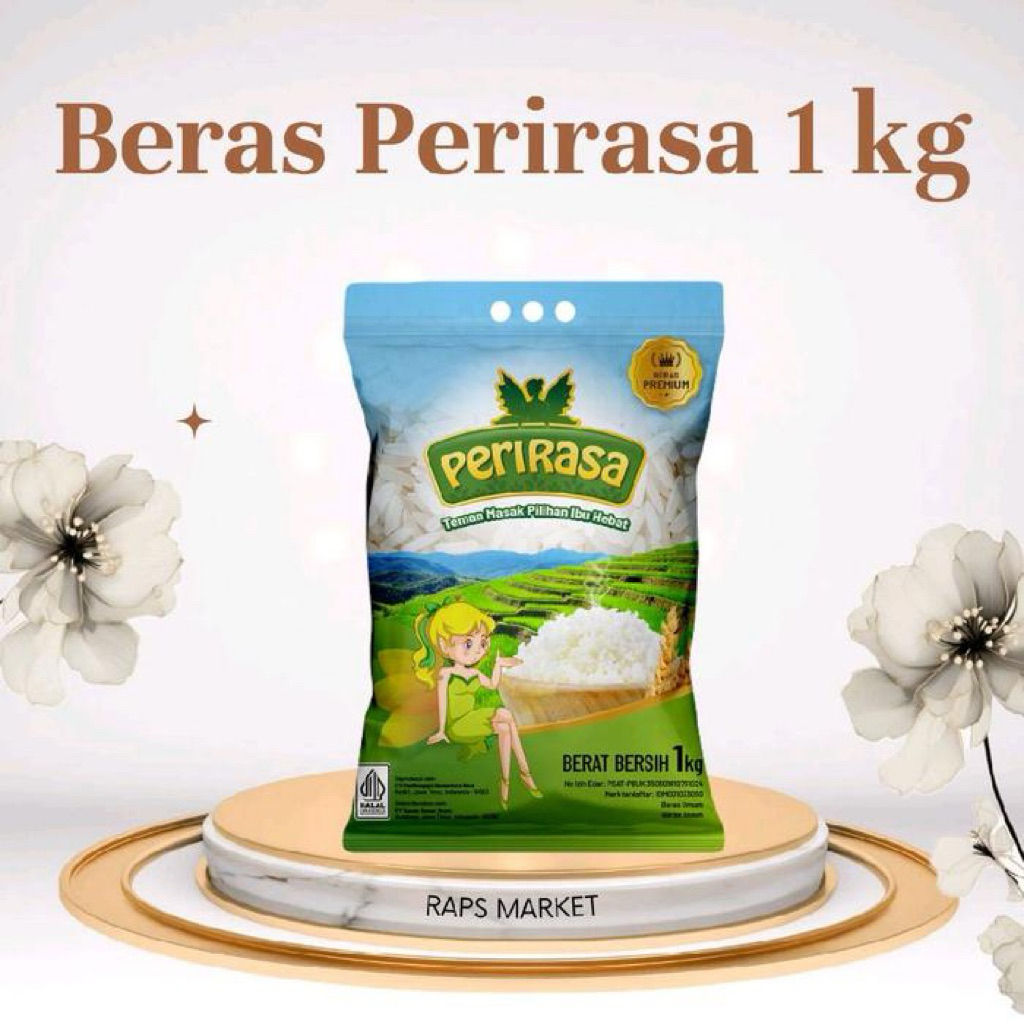 

beras cap perirasa 1 kg pulen bergizi murah
