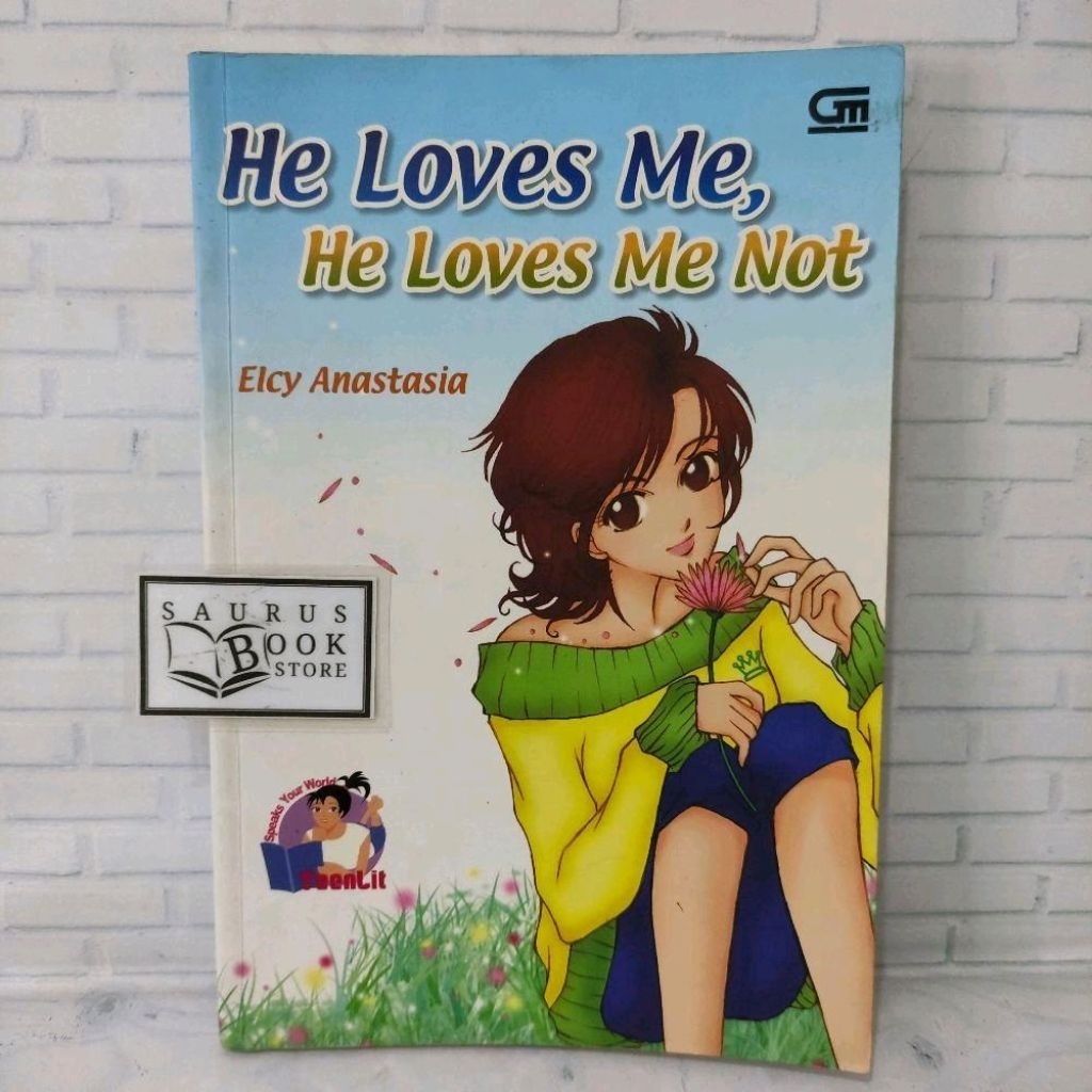 (ORIGINAL) Buku Novel He Loves Me, He Loves Me Not (Elcy Anastasia)