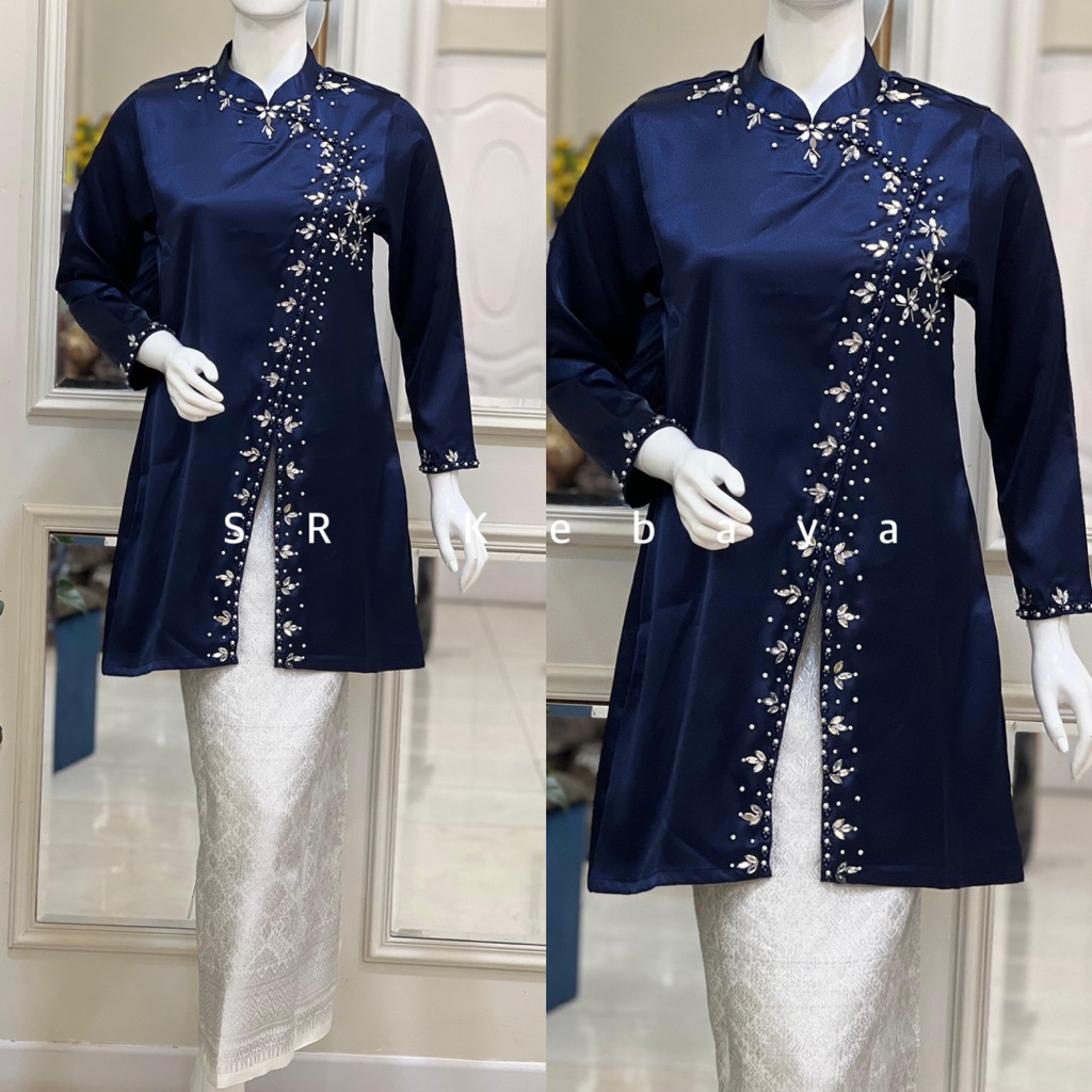 SR Kebaya / New Kebaya Janggan Payet Modern / Tunik Janggan Payet Mewah / Kebaya Modern Kondangan / 