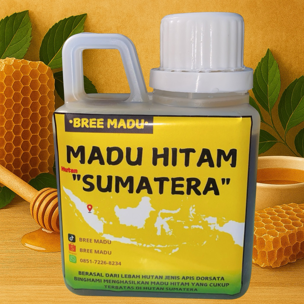 

MADU HITAM HUTAN SUMATERA ASLI 250 ml
