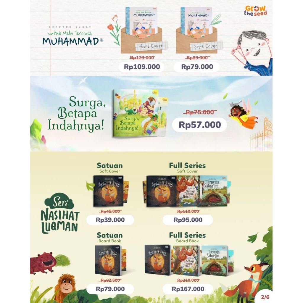 Produk Grow the seed